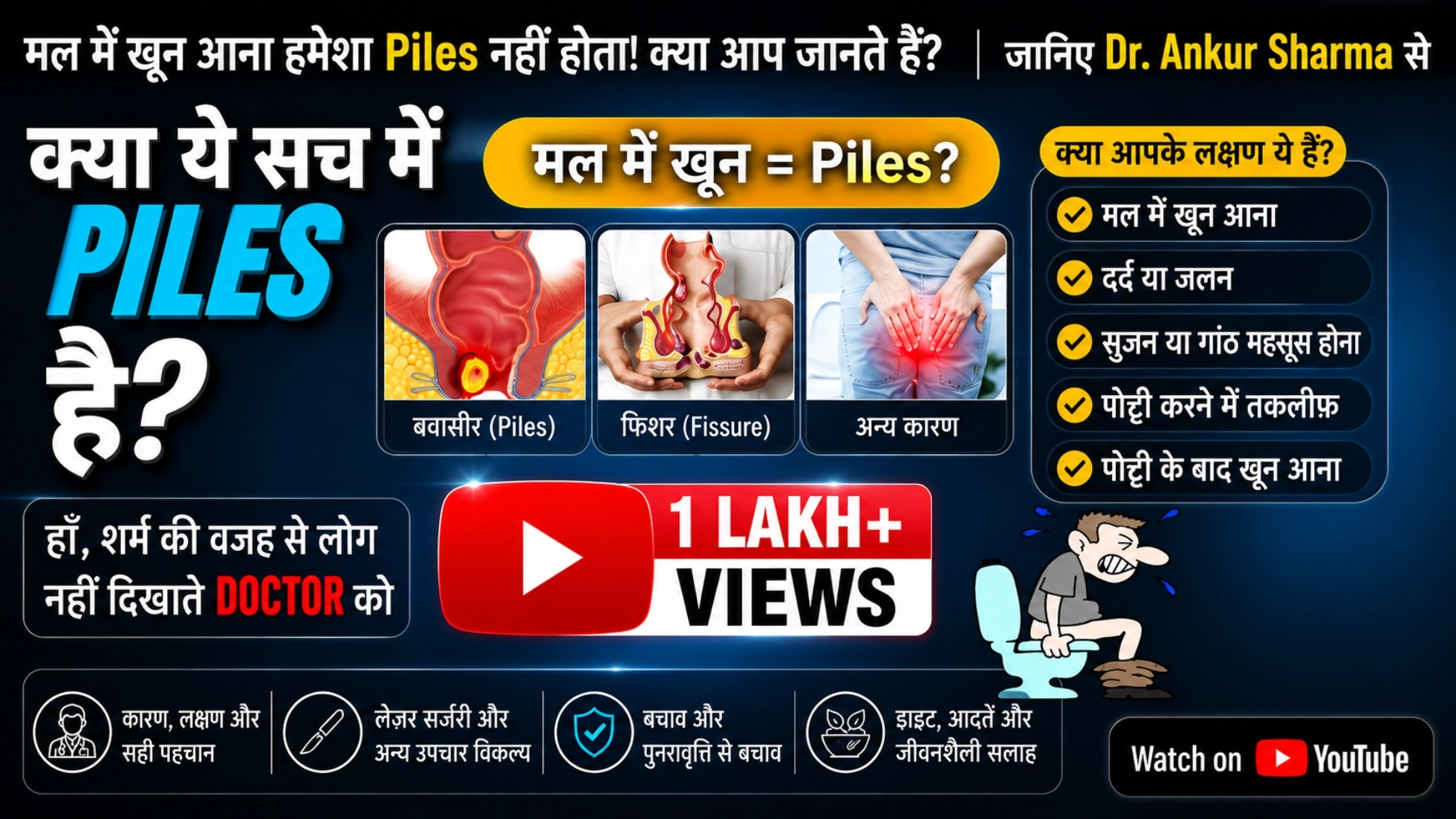 Piles Treatment in India: Symptoms, Causes, Laser Surgery & Expert Advice